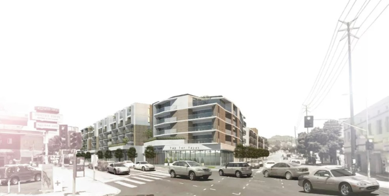 4531 West Hollywood Boulevard. Rendering by VTBS Architects. 