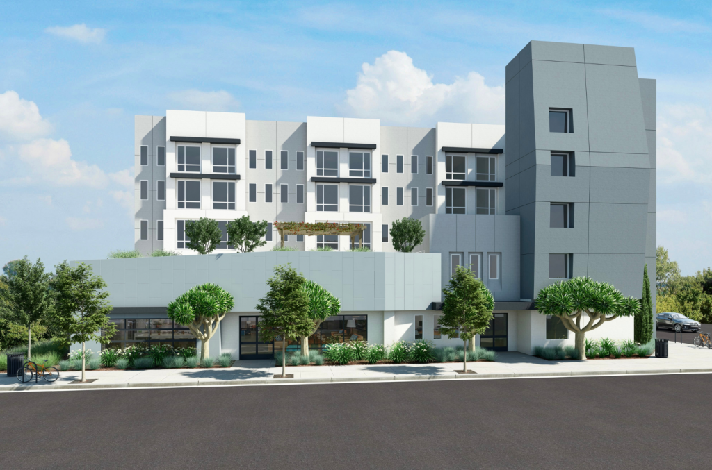 Supportive Housing Nearing Completion At 410432 E. Florence Avenue