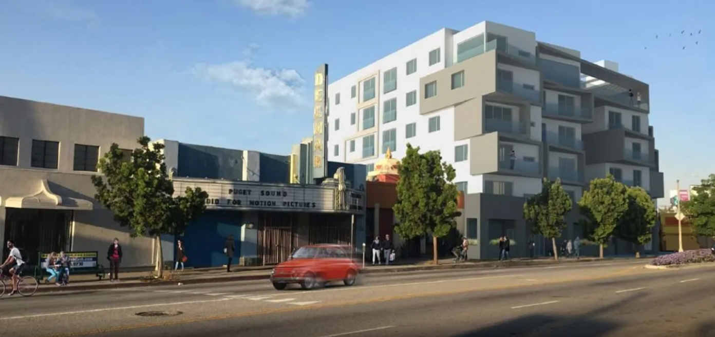 5050 West Pico Boulevard. Rendering by Robert James Taylor Architects.