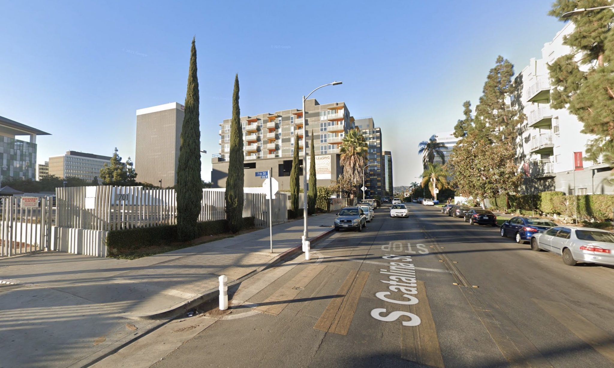 New Apartment Building At 689 South Catalina Street In Koreatown, Los