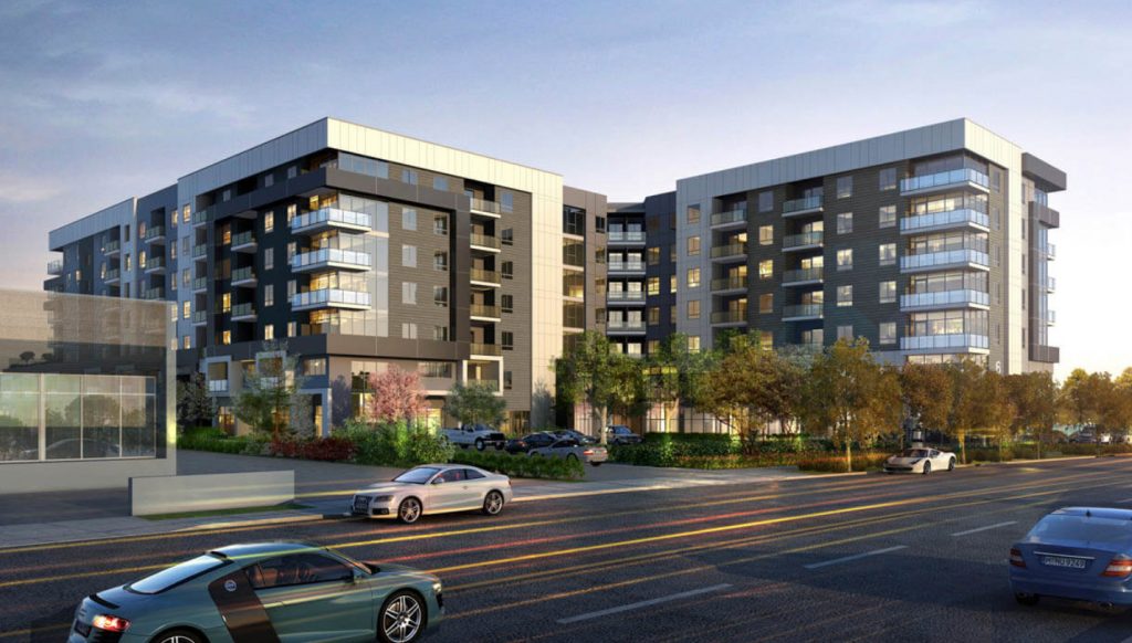Exterior of “Essence Apartments” is Wrapping Up at 6041 Variel Avenue
