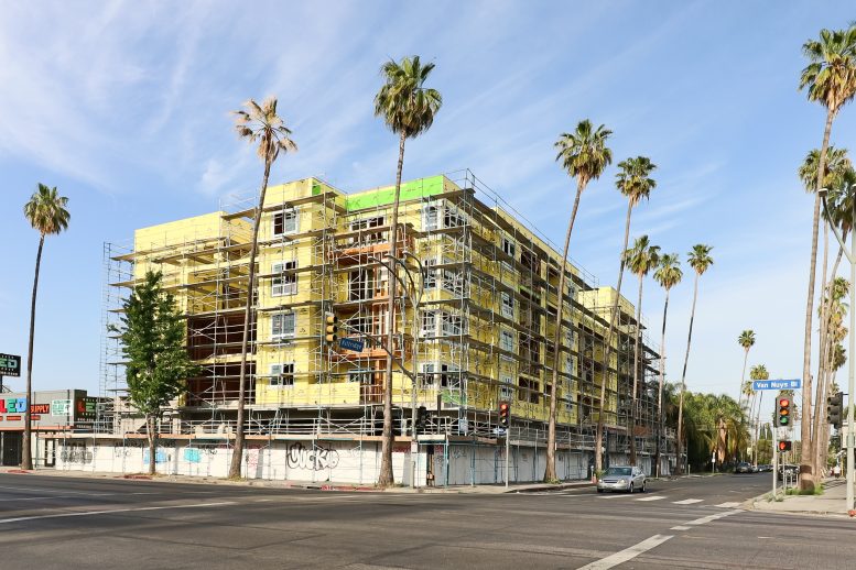 6600 Van Nuys Boulevard Tops Out in Van Nuys LA YIMBY