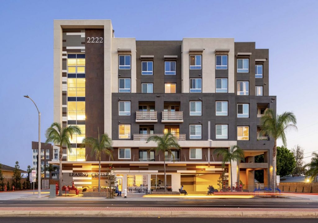 Senior Housing Project Nears Completion At 2222 East 1st Street, Santa Ana