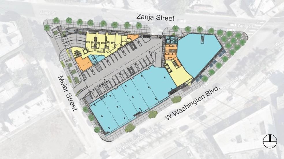 12727 Washington Boulevard Site Plan