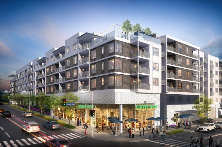 1800 West Beverly Boulevard. Rendering by Humphreys & Partners.