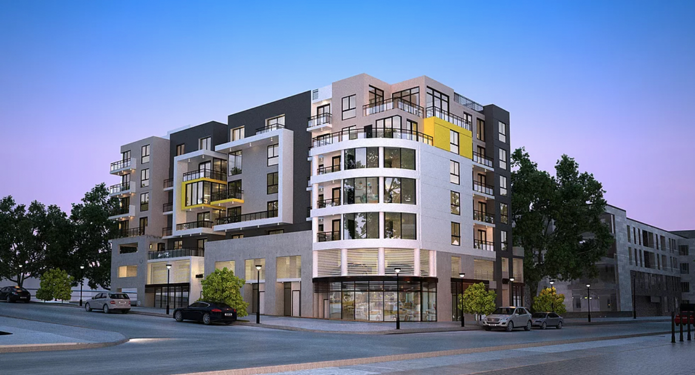 602 South Westlake Avenue. Rendering by Maly Architects.