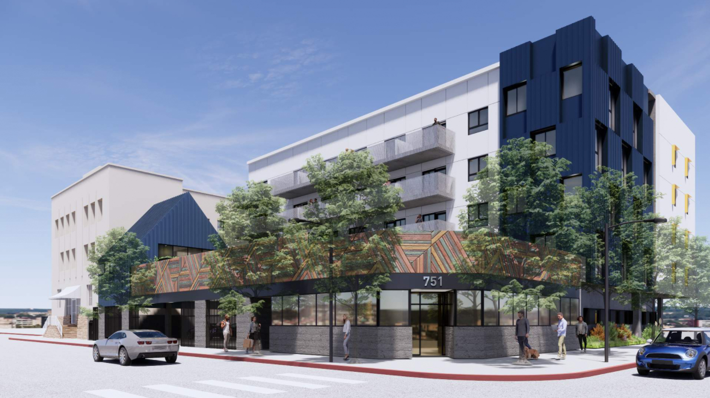 751 South Valencia Street. Rendering by Tighe Architecture. 