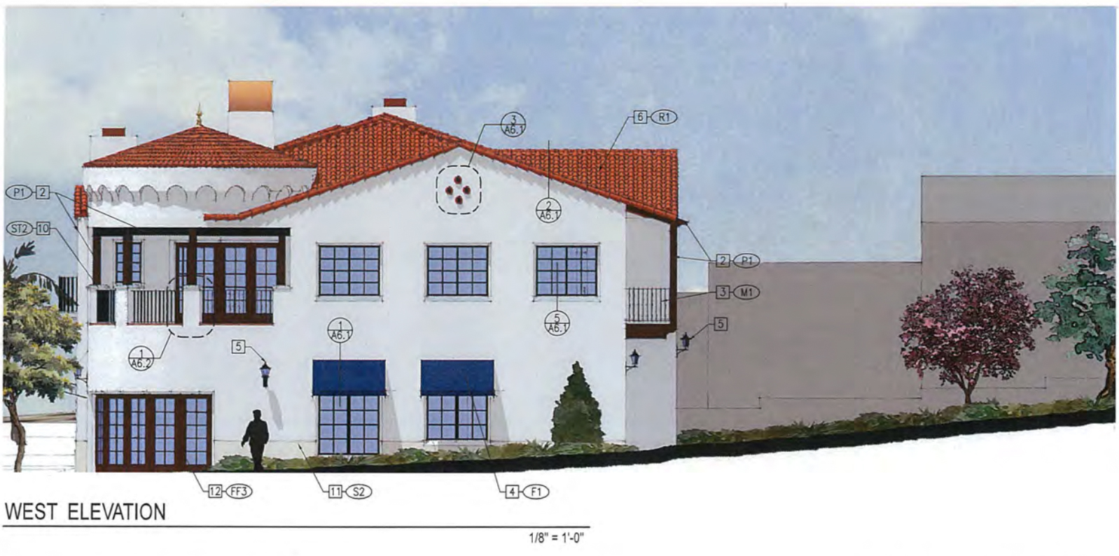 1571 East Main Street. Rendering by J.E. Armstrong Architects Inc. 