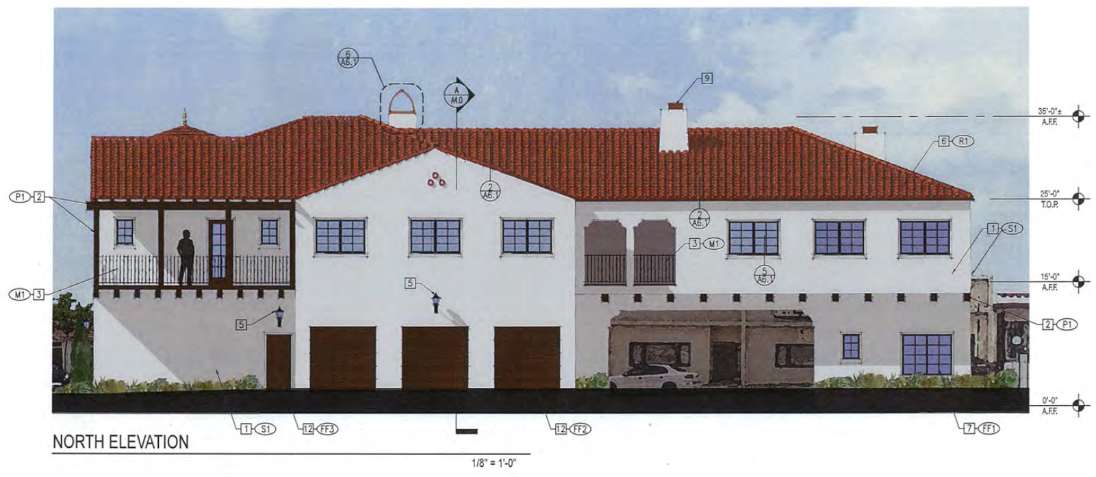 1571 East Main Street. Rendering by J.E. Armstrong Architects Inc. 