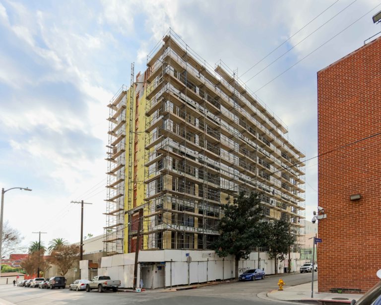 1621 North McCadden Place Taking Shape, in Hollywood LA YIMBY