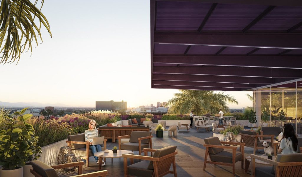 Four-Story Office Tops Out At 9000 Wilshire Boulevard In Beverly Hills ...