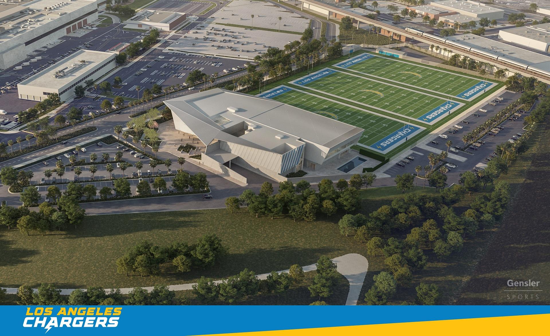 LA Chargers HQ Aerial View