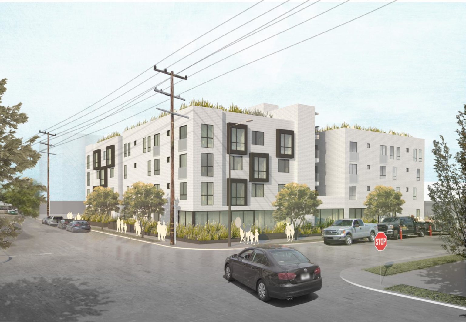 Apartments Rising At 8777 Blackburn In Beverly Grove