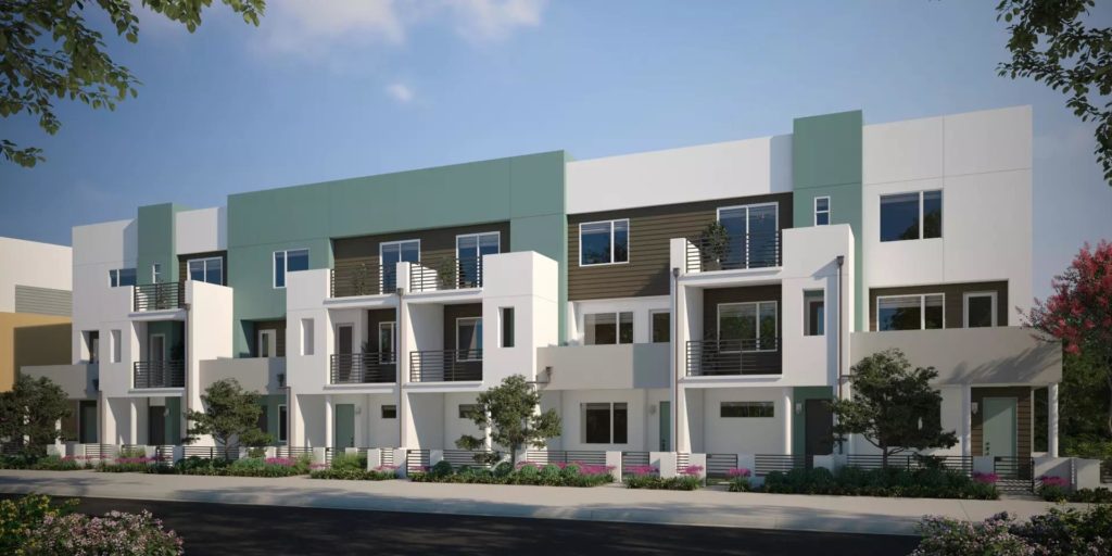 Townhomes Cropping Up At 5100 Long Beach Boulevard In Long Beach