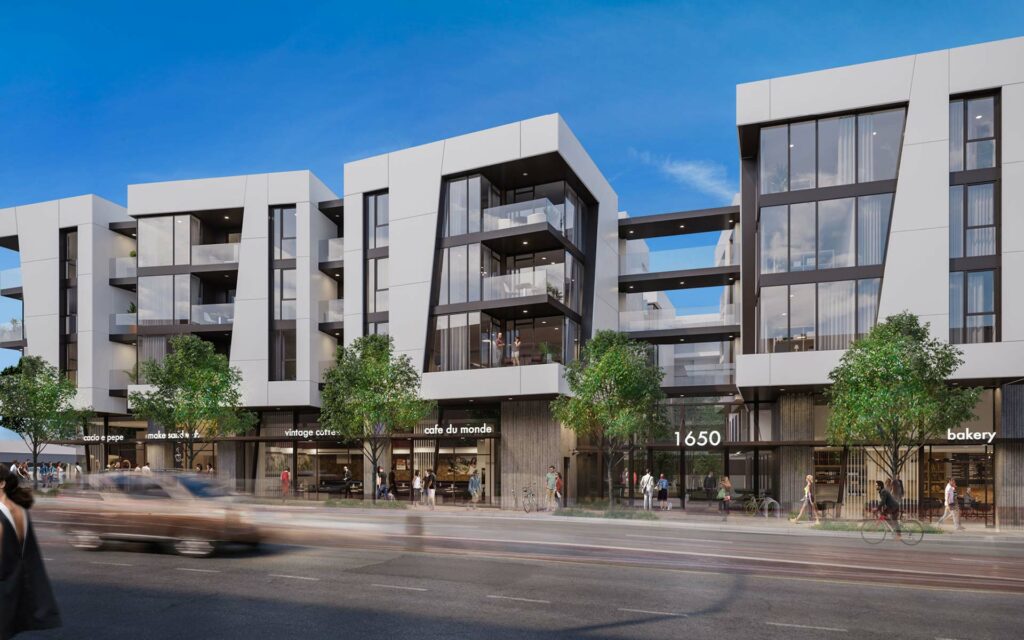 Concrete Rising at 1650 Lincoln Boulevard In Santa Monica