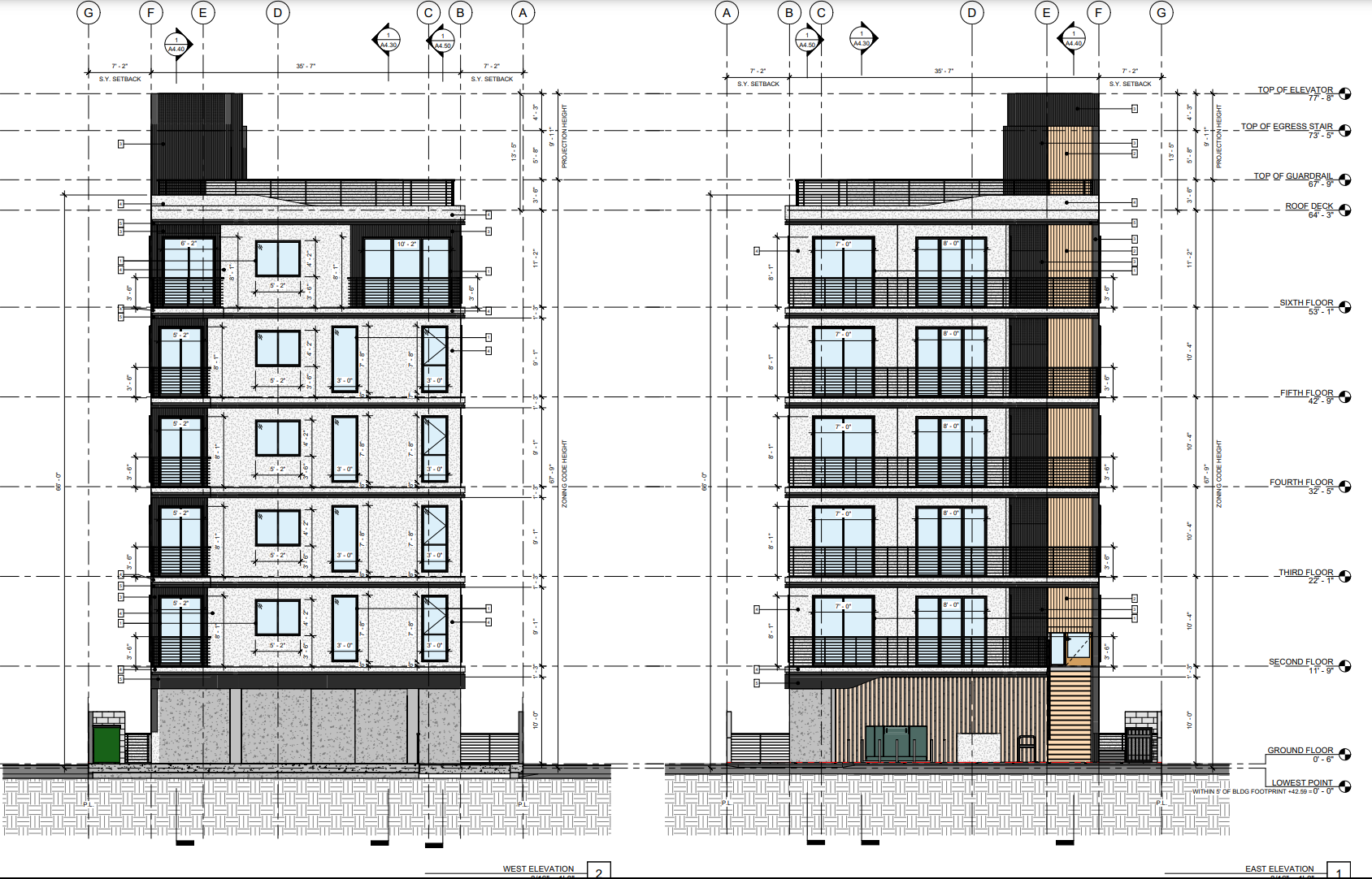 12747 Mitchell Avenue East and West Elevations