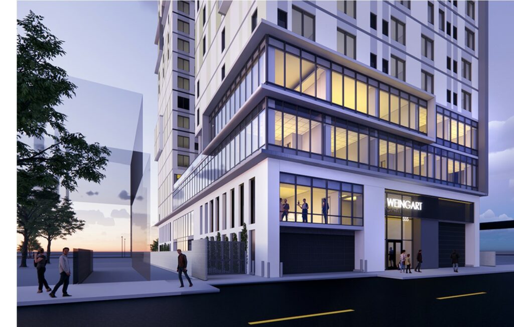 Now Leasing Supportive Housing at 555 South Crocker Street, Downtown