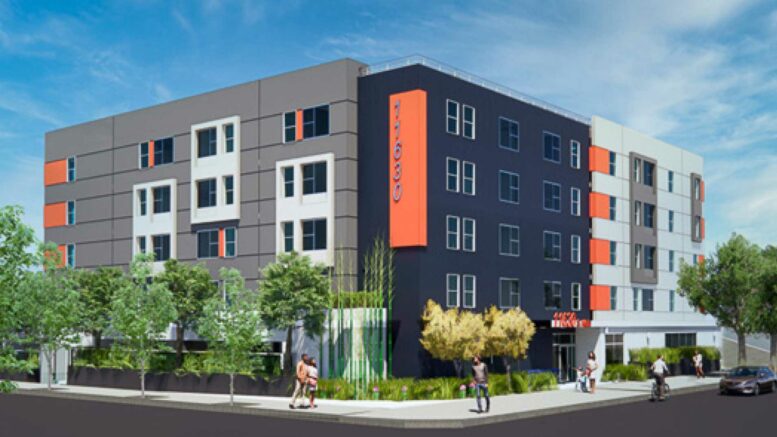 Construction Underway For Housing At 8727 South Broadway In Los Angeles