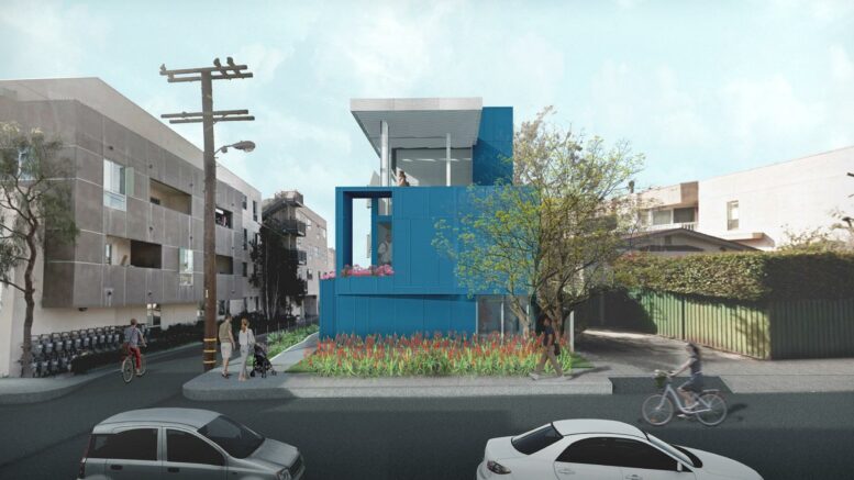 1342 Berkeley Street Side Elevation