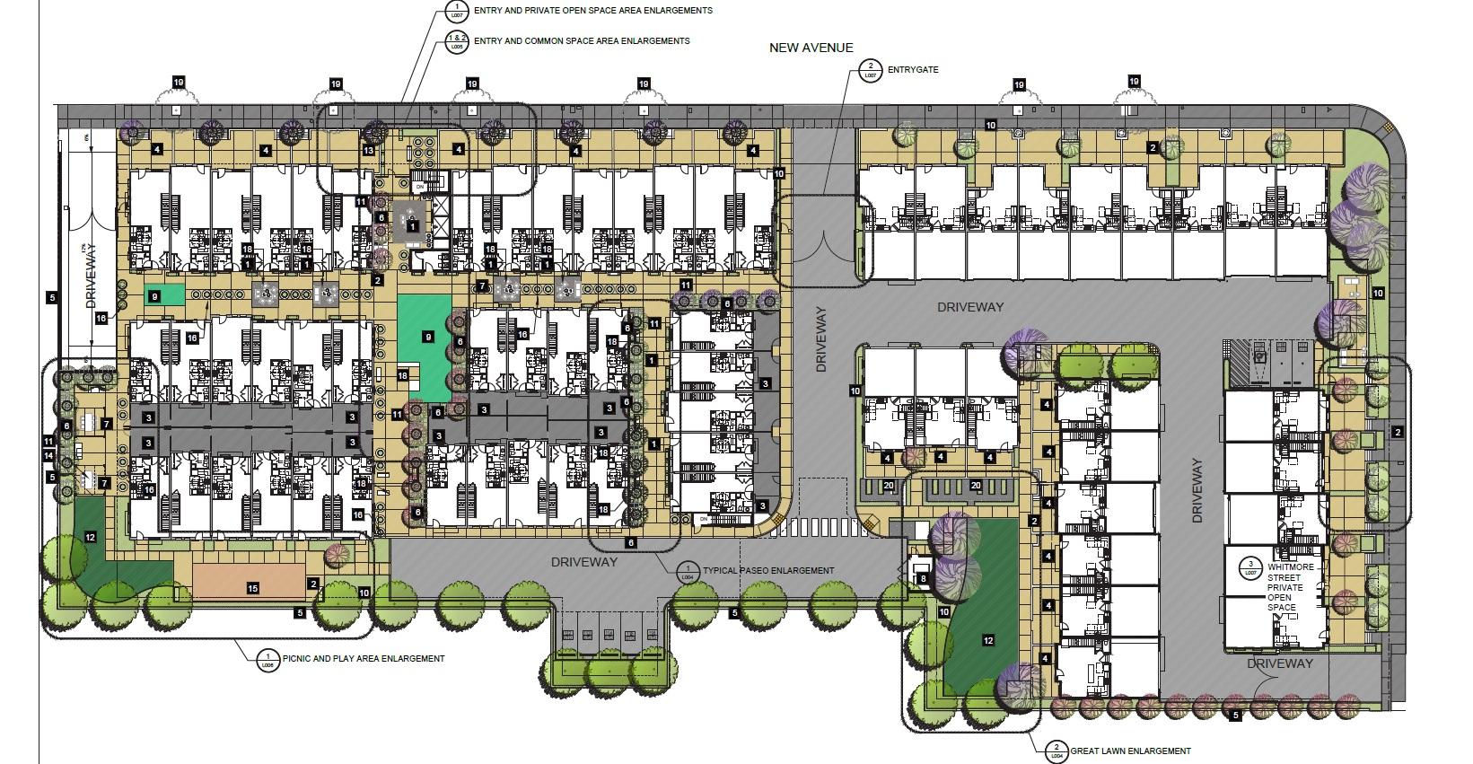 126 New Avenue Site Plan