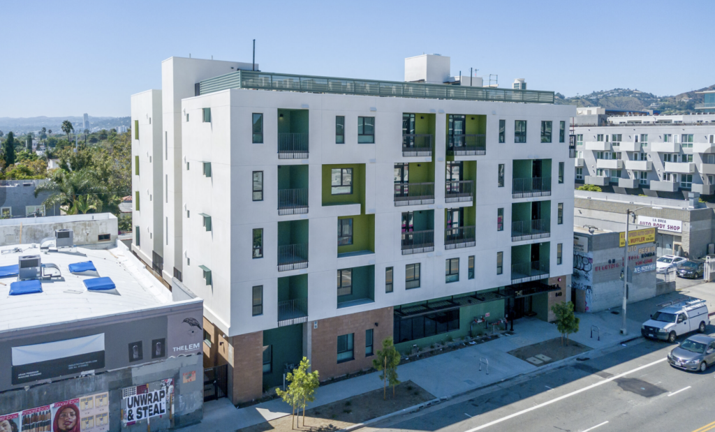 Affordable Housing Debuts at 849 North La Brea Avenue, Hollywood, Los Angeles
