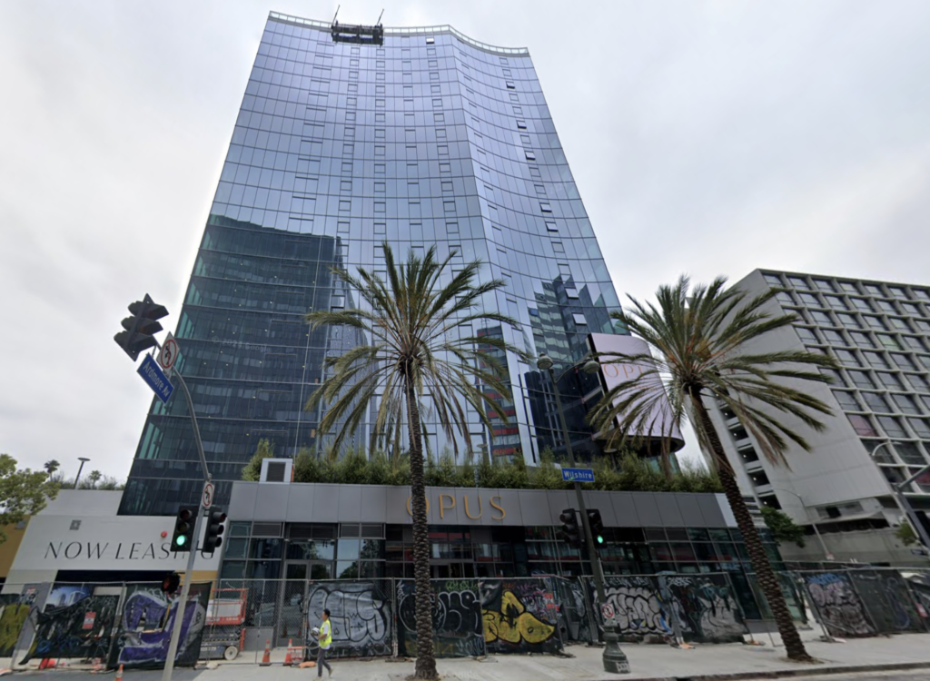 View of High-Rise Complex Proposed at 3545 Wilshire Boulevard, Koreatown, Los ...