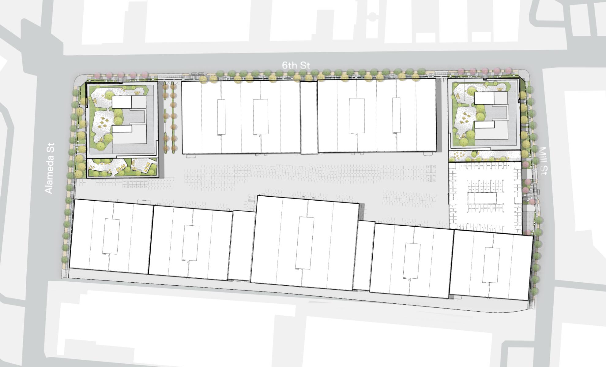 East End Studios Arts District Campus Site Plan