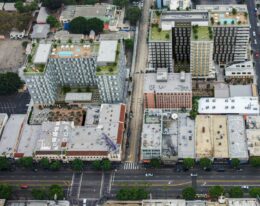 Hollywood Central Aerial View