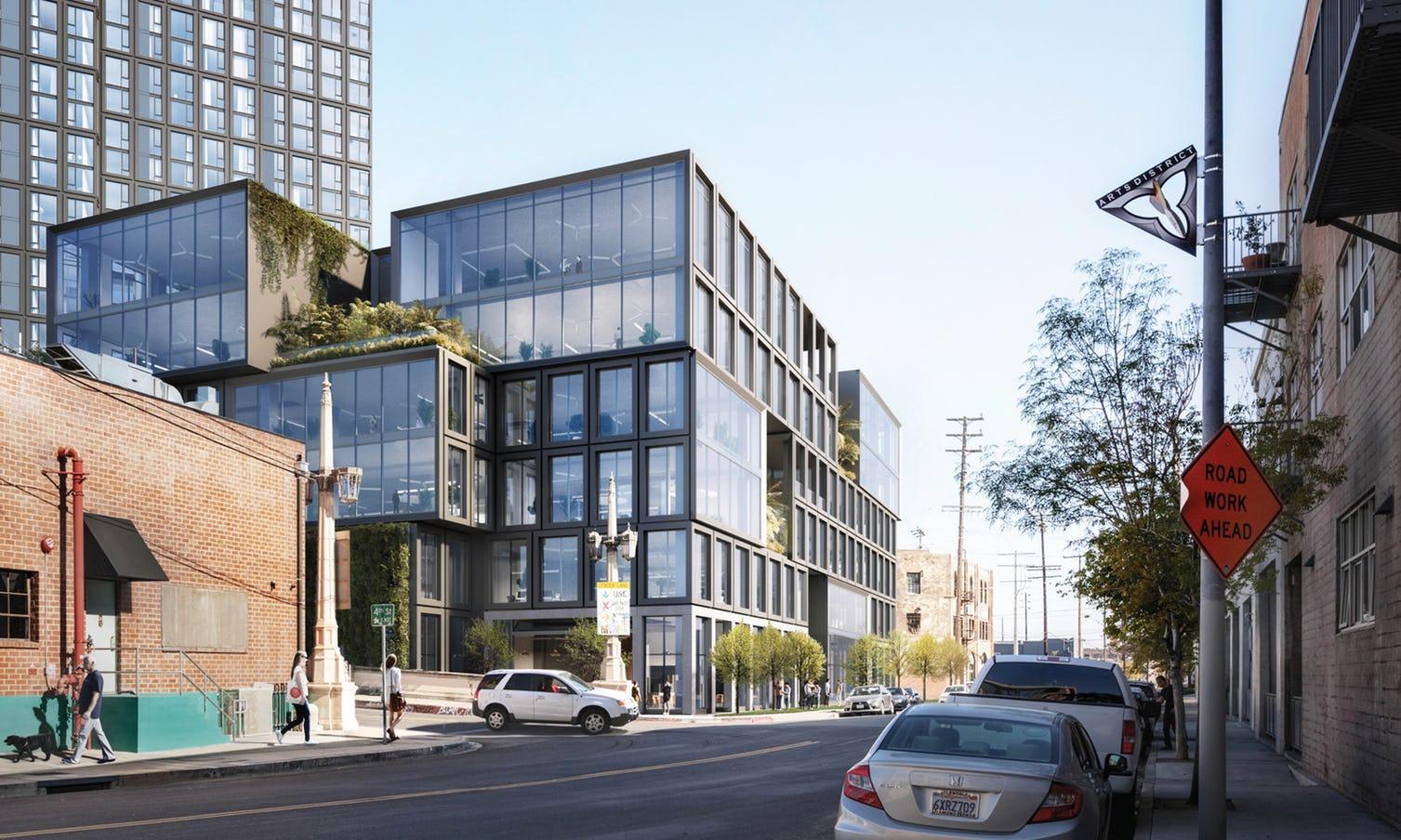 520 South Mateo Street Rendering