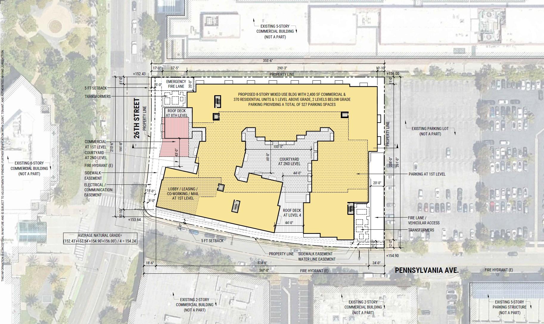 1633 26th Street Site Plan