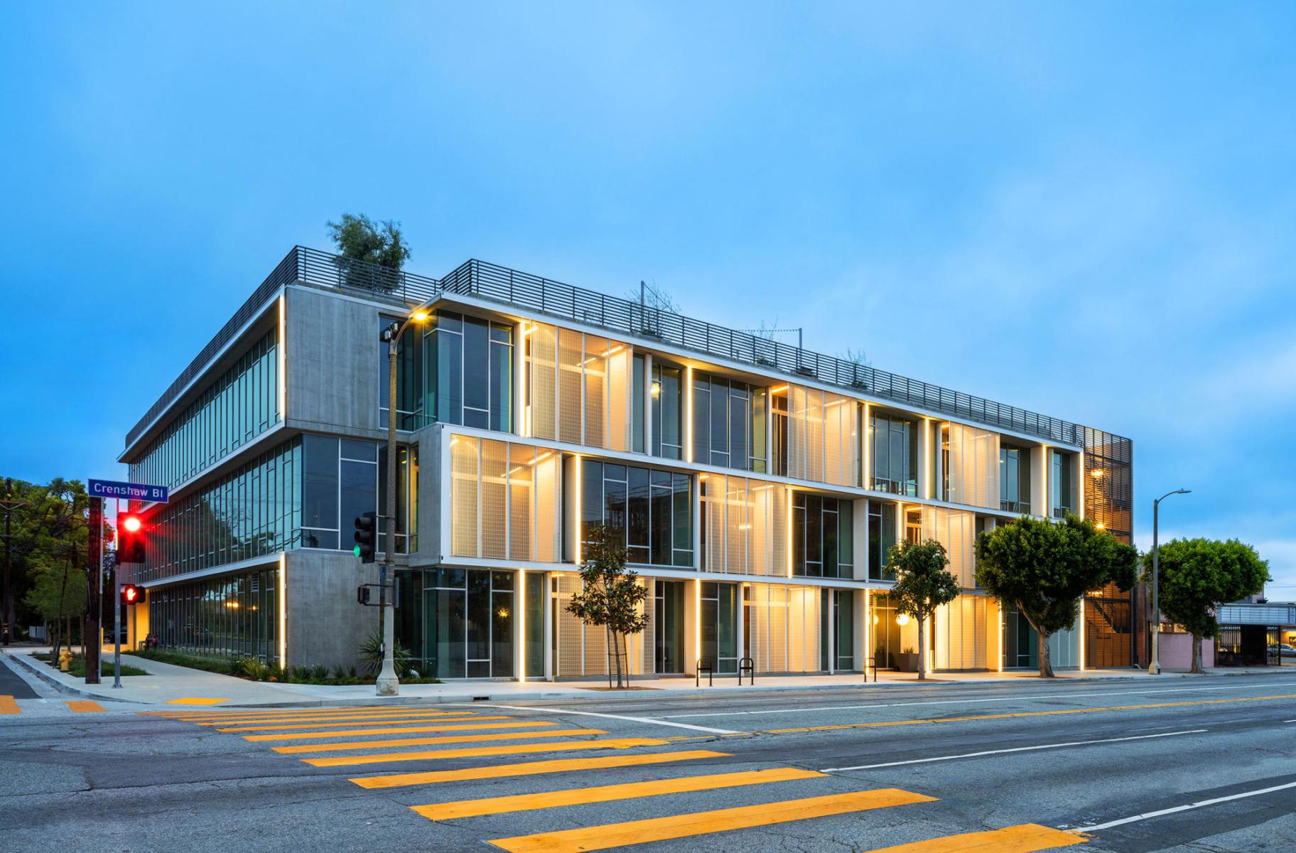 Renderings Revealed for Office at 3000 Crenshaw Boulevard, Los Angeles