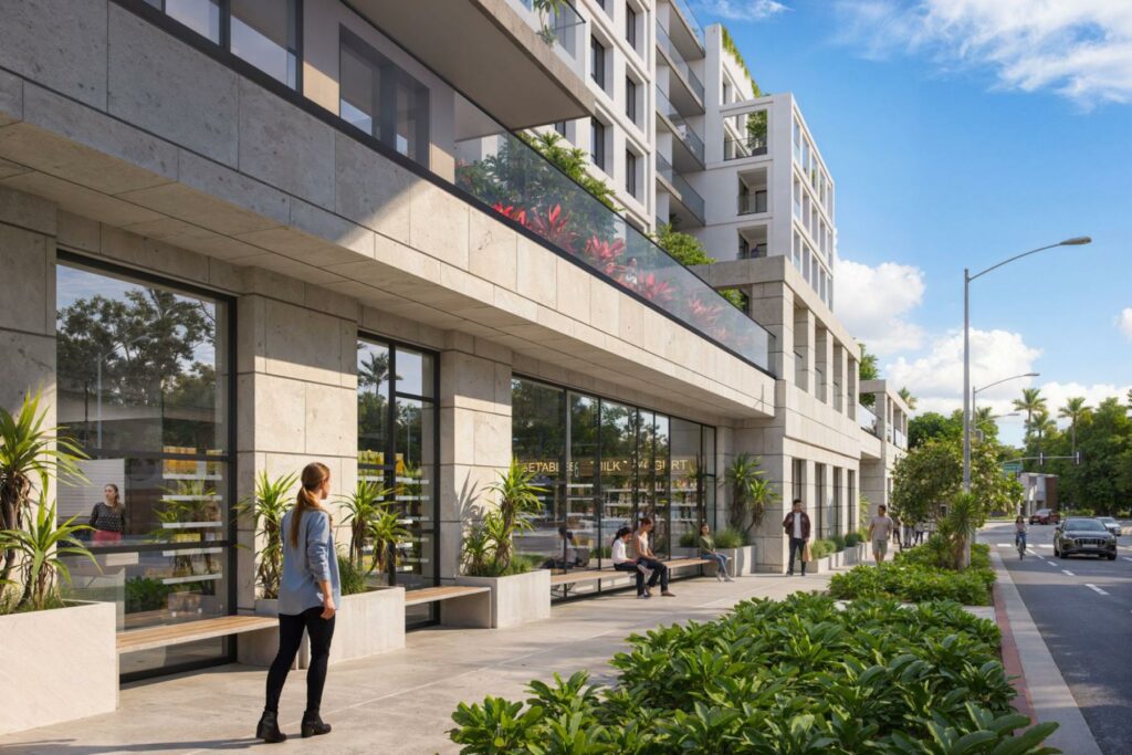 Mixed-Use Proposed at 3355 West Olympic Boulevard, Koreatown, Los Angeles