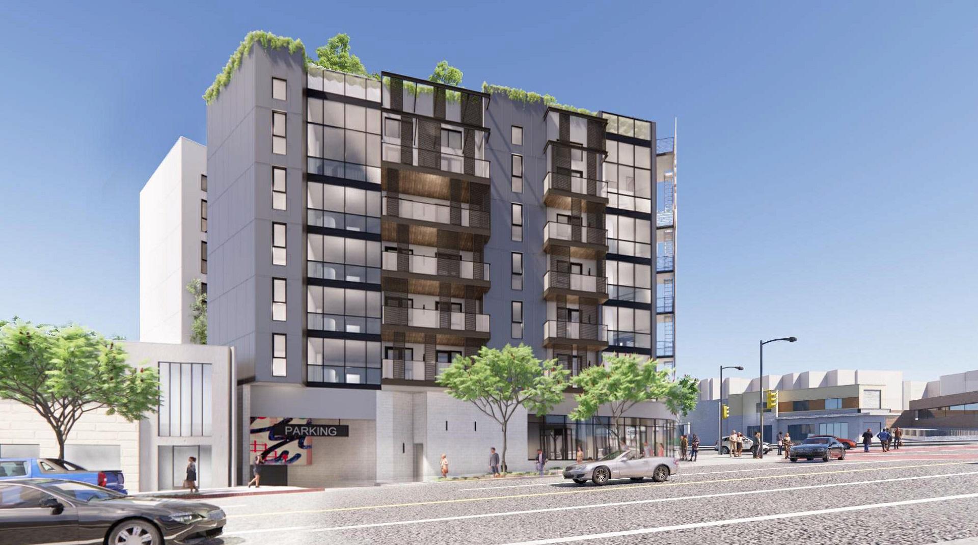 8500 Santa Monica Boulevard Facade