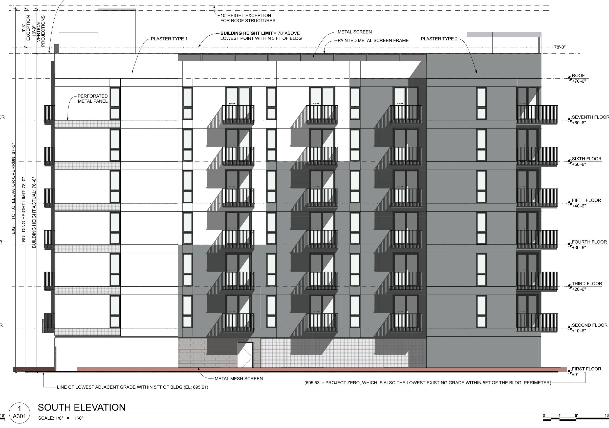 6100 Hazeltine Avenue South Elevation