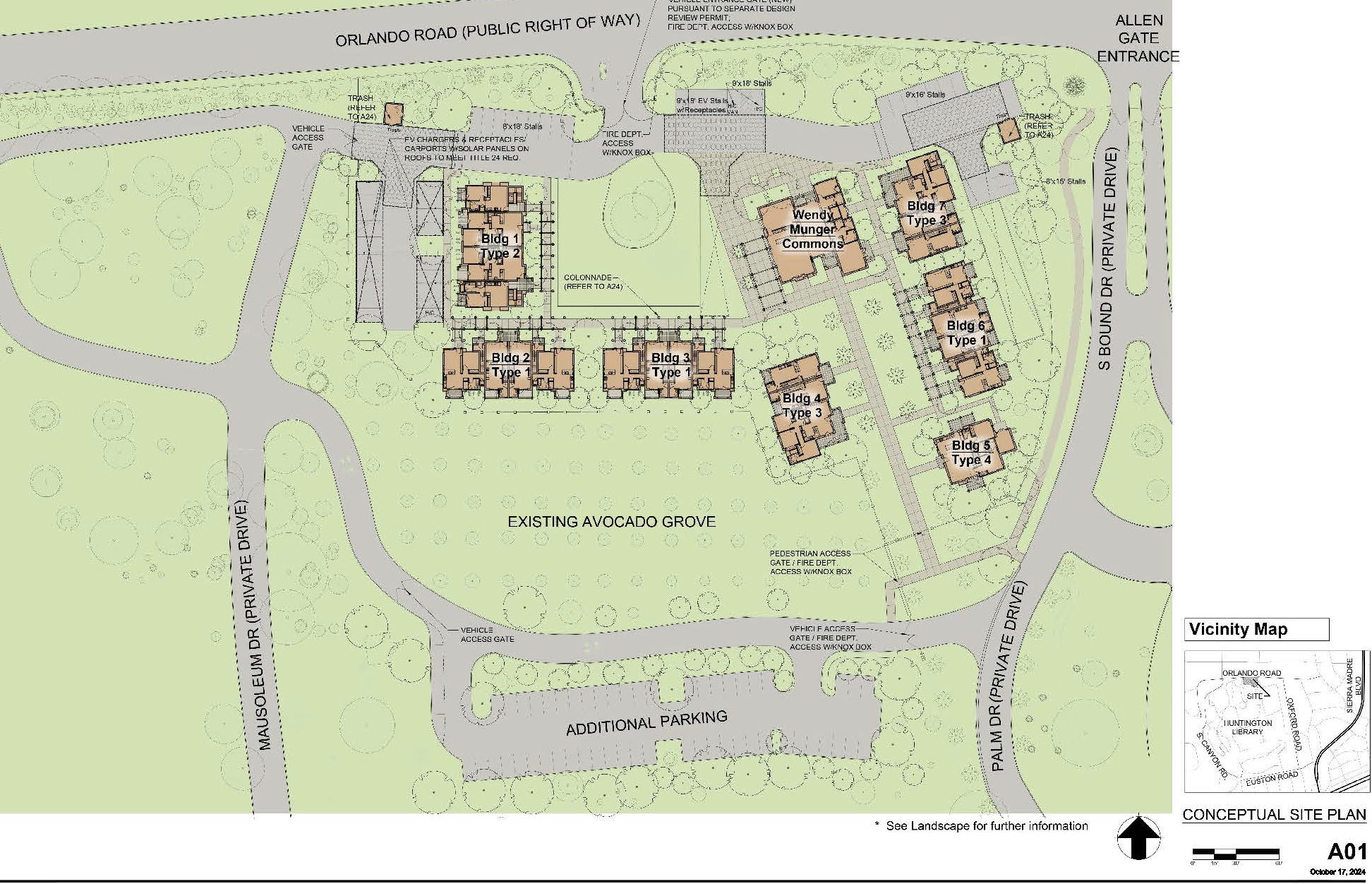 Scholar’s Grove Site Plan