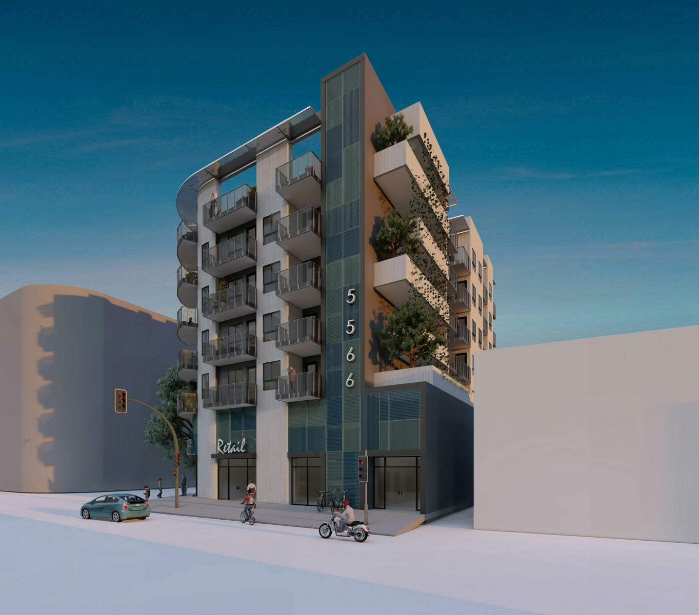 5566 Pico Boulevard Elevation