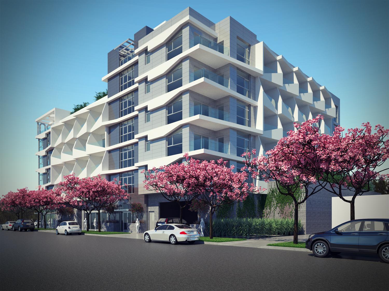 10801 Venice Boulevard Facade