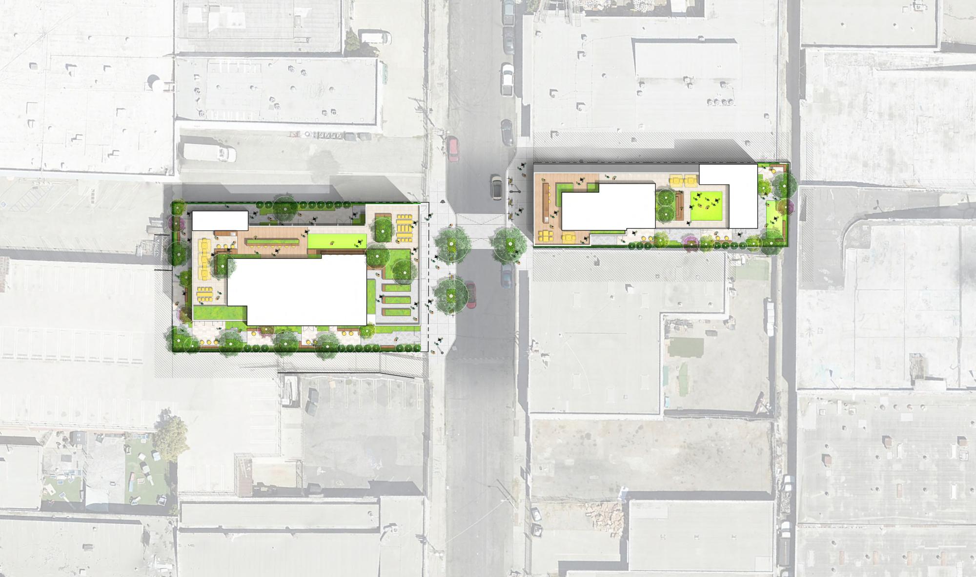 1708 and 1715 South Wall Street Plan