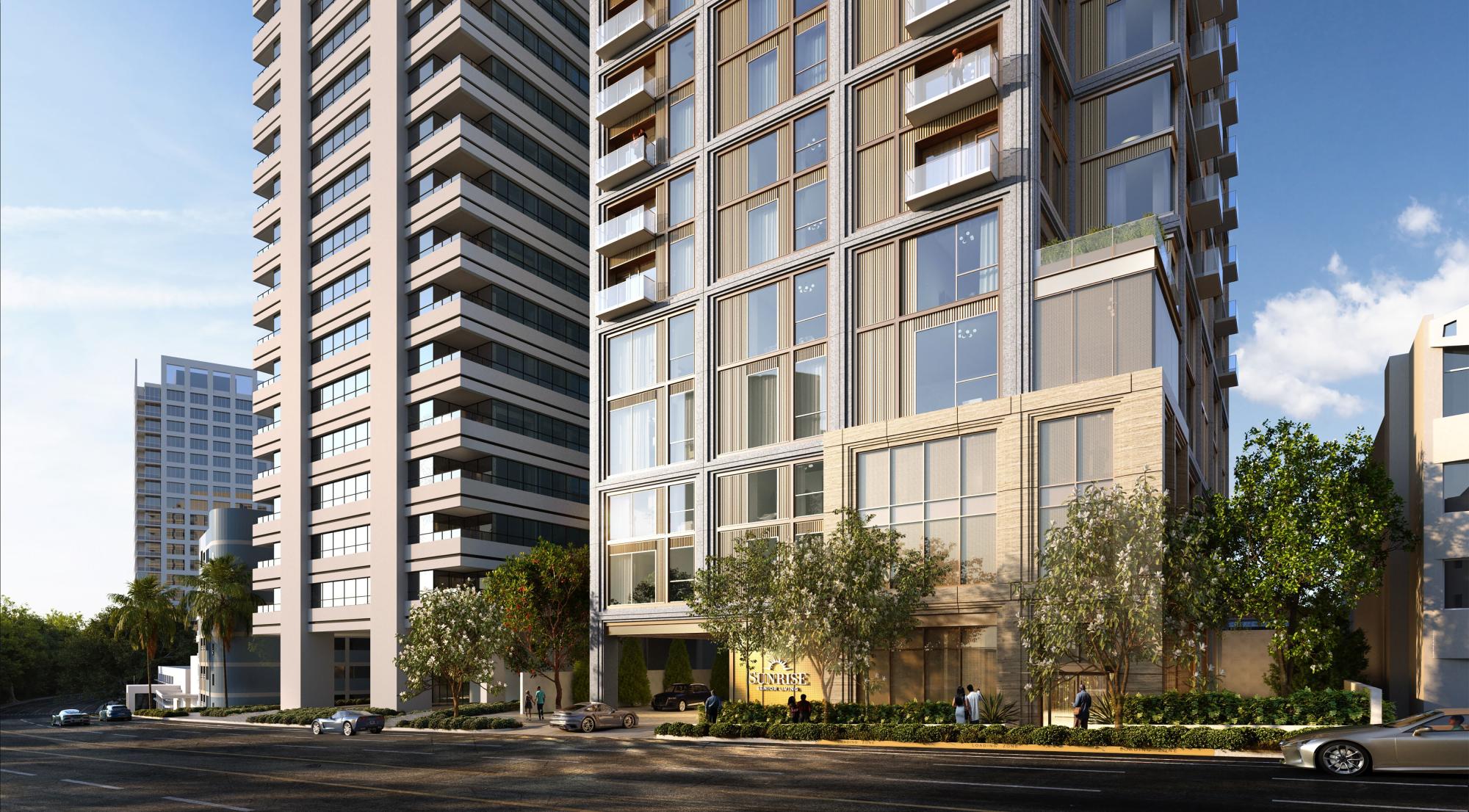 10345 Wilshire Boulevard Entrance