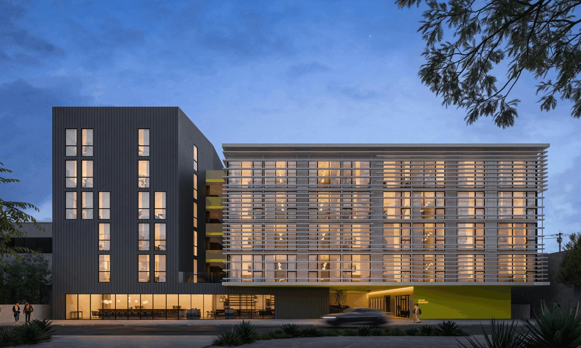 1637 Stanford Street Night View