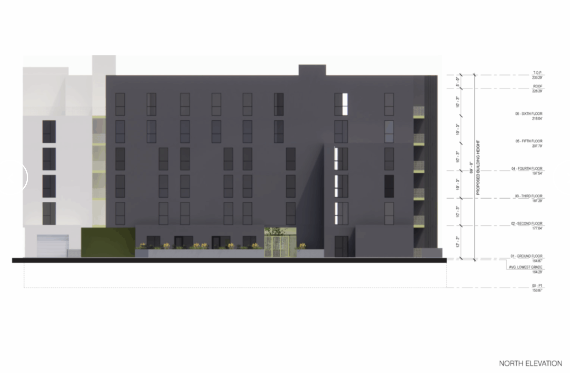 1637 Stanford Street North Elevation