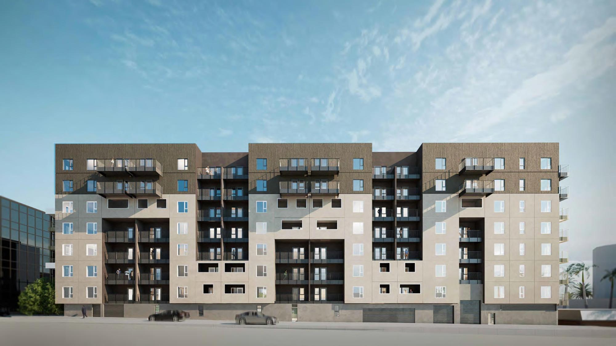 1931 Wilshire Boulevard Rear View