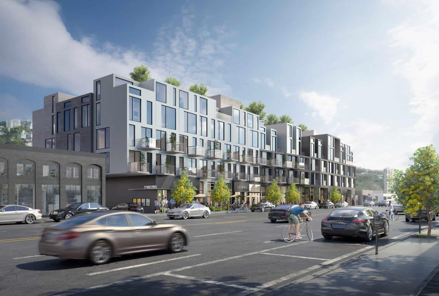 3313 Sunset Boulevard Facade