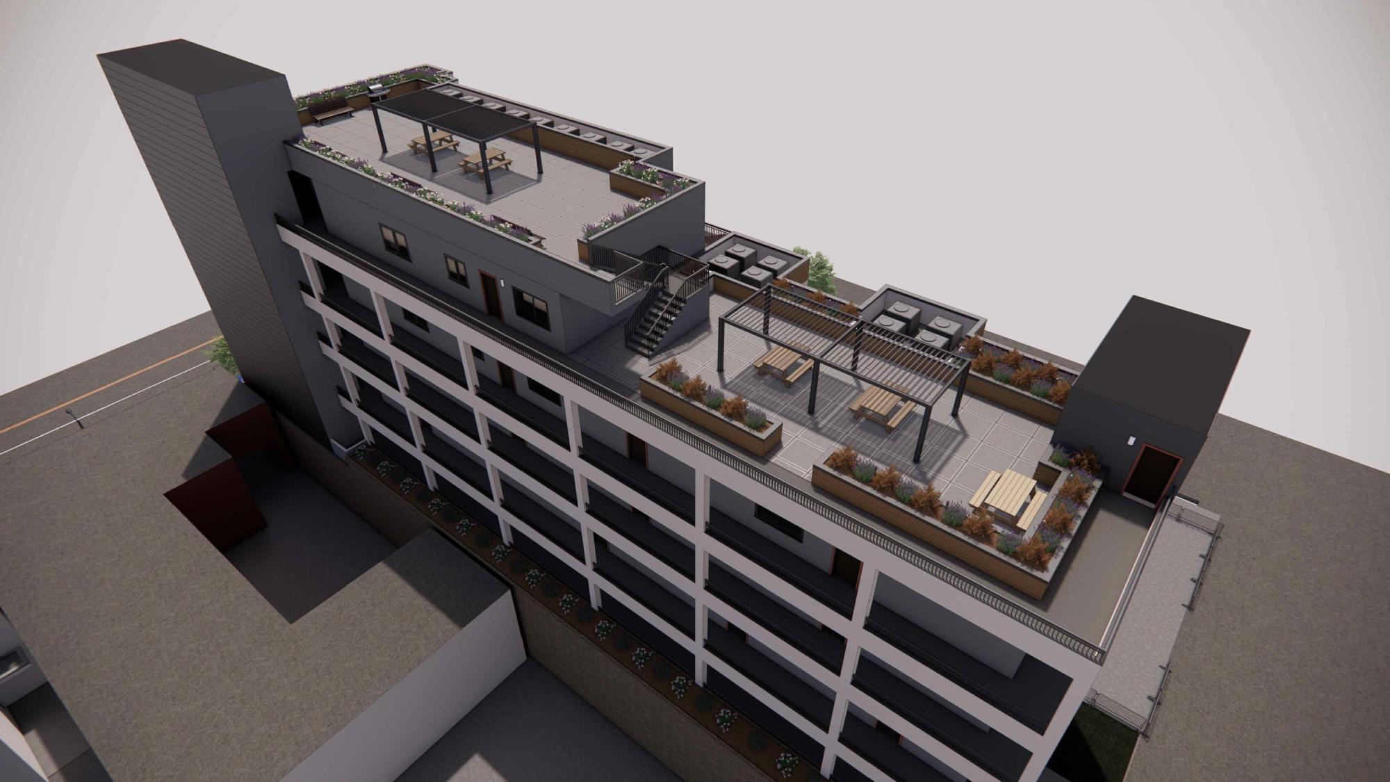 340 North Central Avenue Rooftop