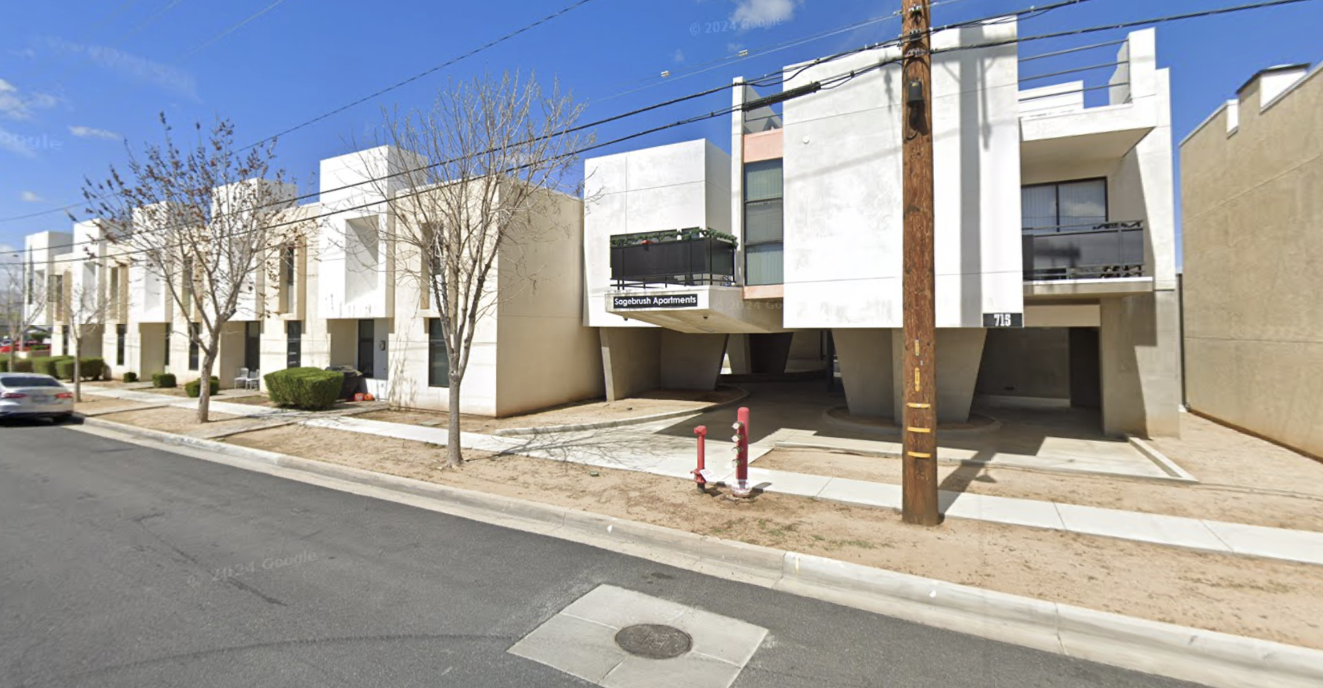 715 West Milling Street Sagebrush Apartments Street View