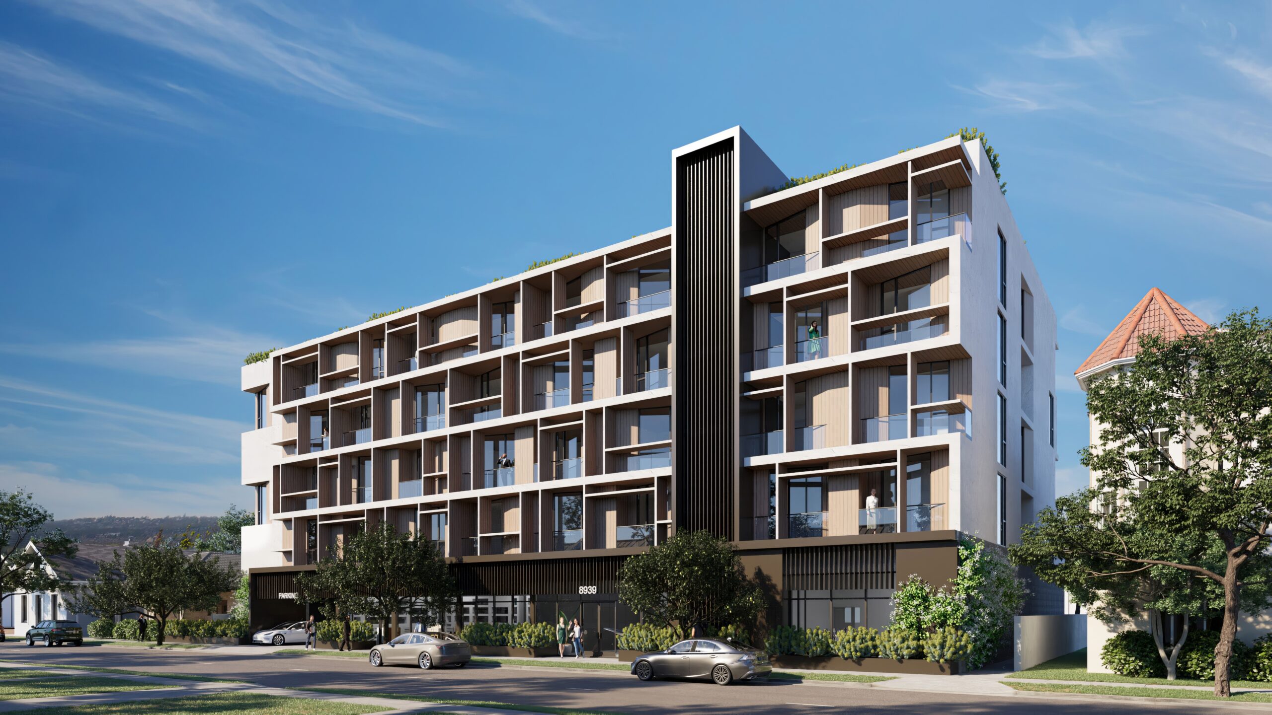 92-Unit Apartment Project Advances at 8931 Helms Place in West Los Angeles