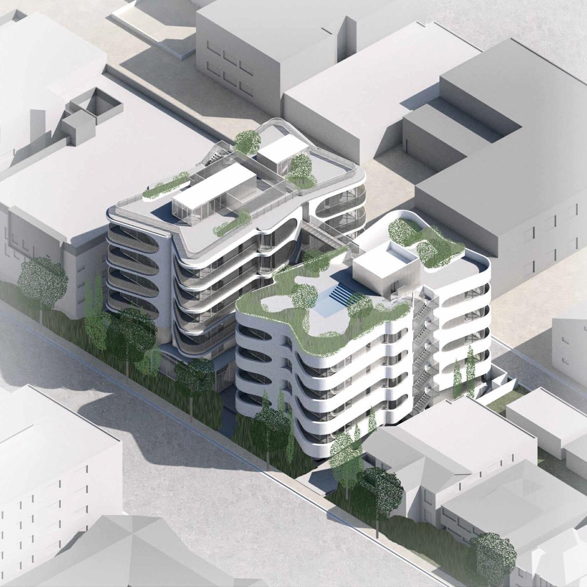 9945 Durant Drive Aerial View