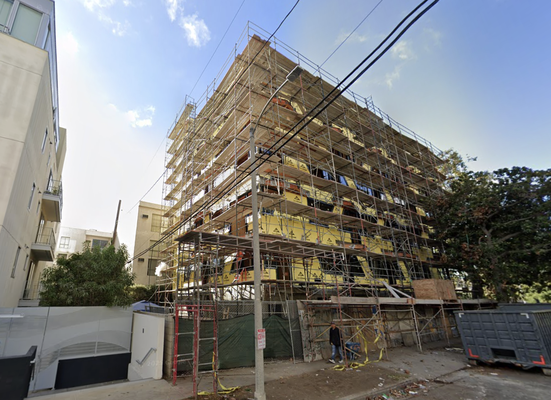 1402 South Veteran Avenue Site Construction 2