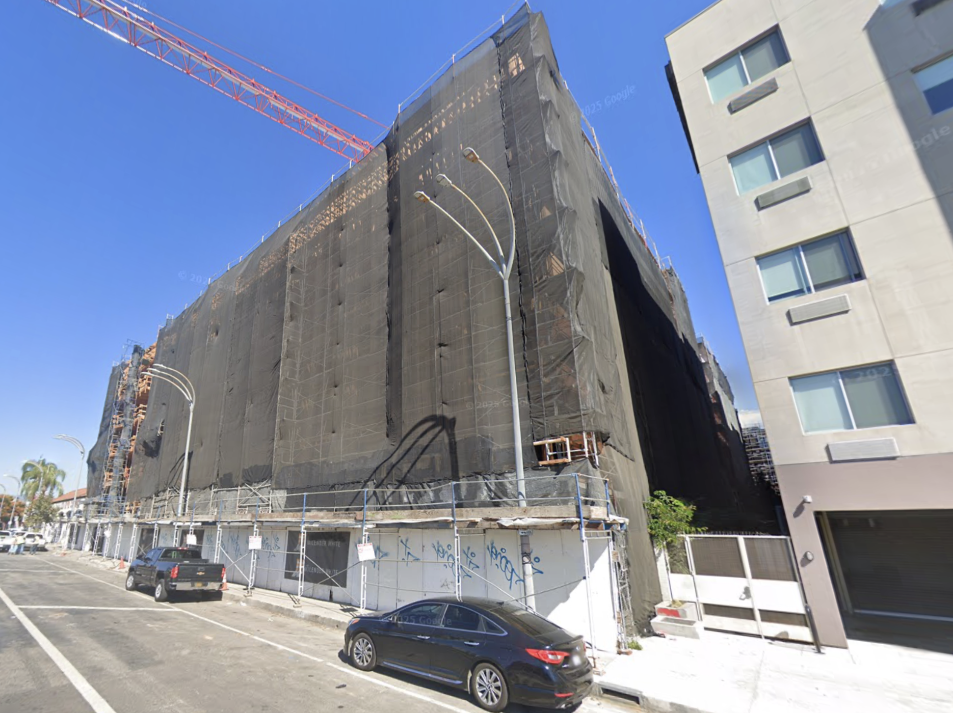 7050 Van Nuys Boulevard Construction as of October 2025