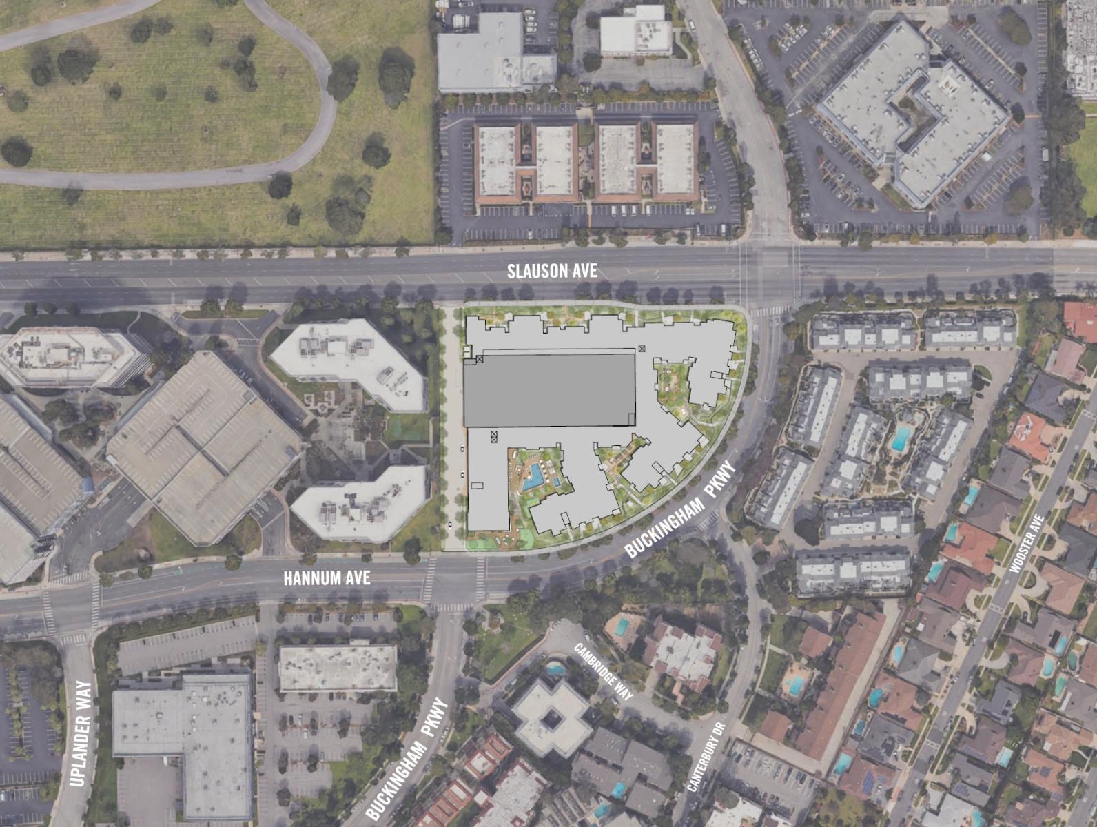 100 Corporate Pointe Walk Site Plan